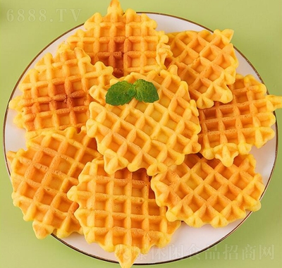 滿格華夫餅干400g原味早餐面包蛋糕休閑食品
