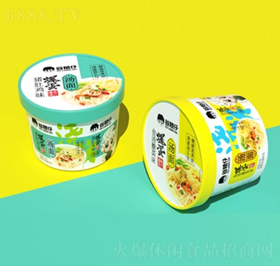 谷糧仔爆蛋湯面豬肚雞味125g