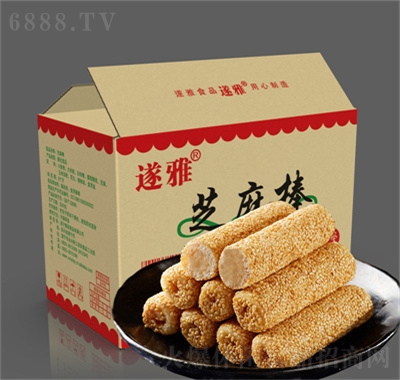 遂雅花生芝麻桿學生休閑零食小吃餅干糕點
