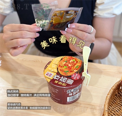 嘉樂同學韓式方便面泡面食品招商