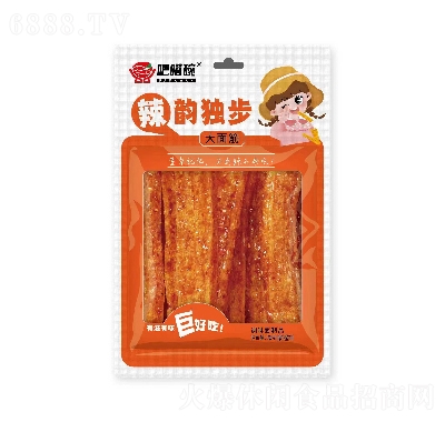 吧嗒碗辣條休閑食品零食辣韻獨(dú)步（大面筋）