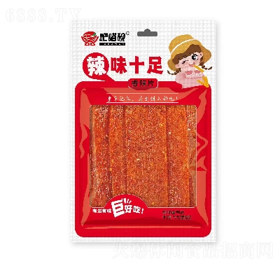 吧嗒碗辣條休閑食品零食辣味十足（香辣片）