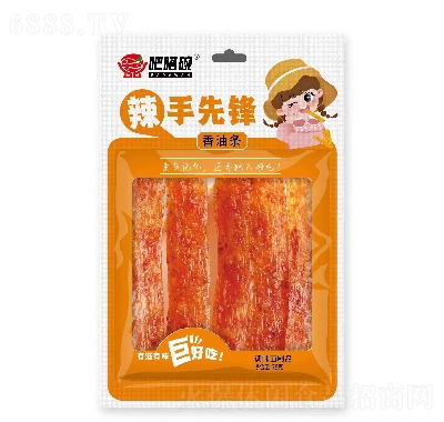 吧嗒碗辣條休閑食品零食辣手先鋒（香油條）