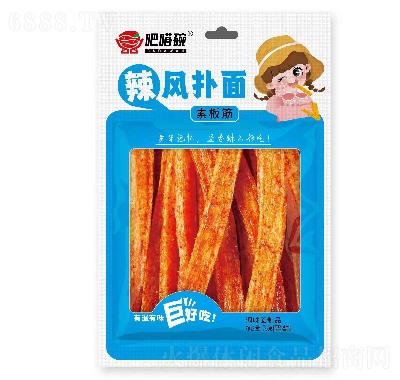 吧嗒碗辣條休閑食品零食辣風(fēng)撲面（素板筋）