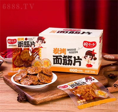 婉小小炭烤面筋片燒烤味26gX20包