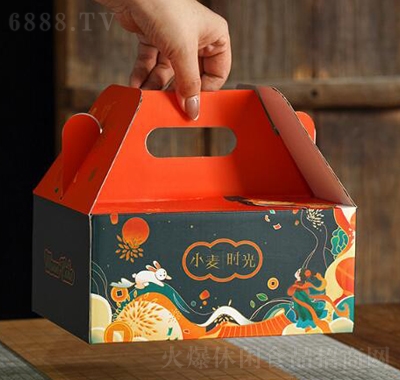 杏花灣中秋伴手禮臺(tái)州特產(chǎn)餡中餡蛋黃酥640g盒裝送禮