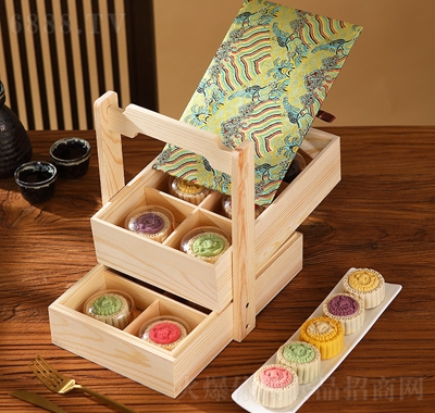 百齡麥中秋月餅禮盒裝廣式蛋黃蓮蓉五仁豆沙多口味